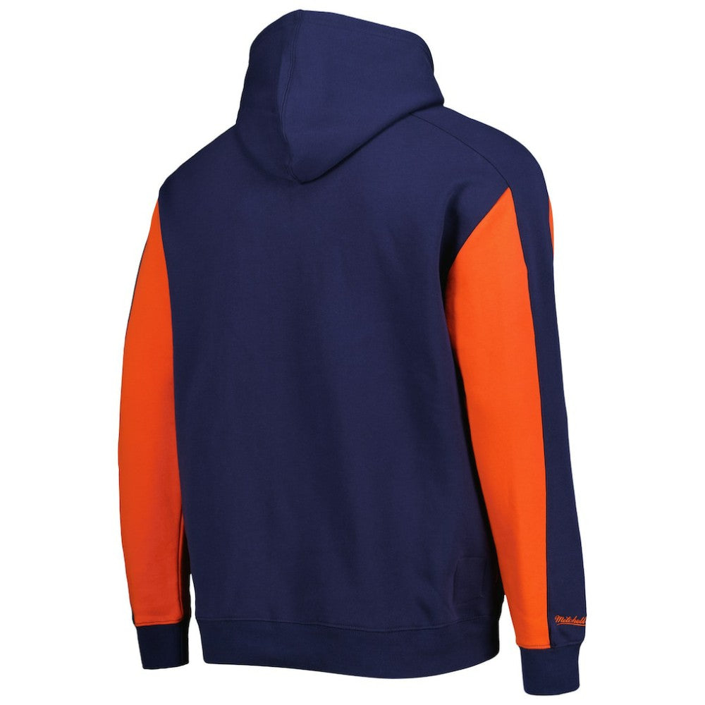 Houston Astros Mitchell & Ness Colorblocked Fleece Pullover Hoodie Lifestyle
