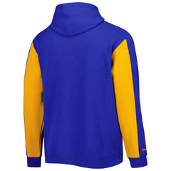 Milwaukee Brewers Mitchell & Ness Colorblocked Fleece Pullover Hoodie Lifestyle