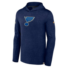 St. Louis Blues - Fanatics Authentic Pro Lightweight Pullover Hoodie Navy