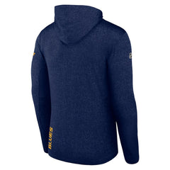 St. Louis Blues - Fanatics Authentic Pro Lightweight Pullover Hoodie Navy