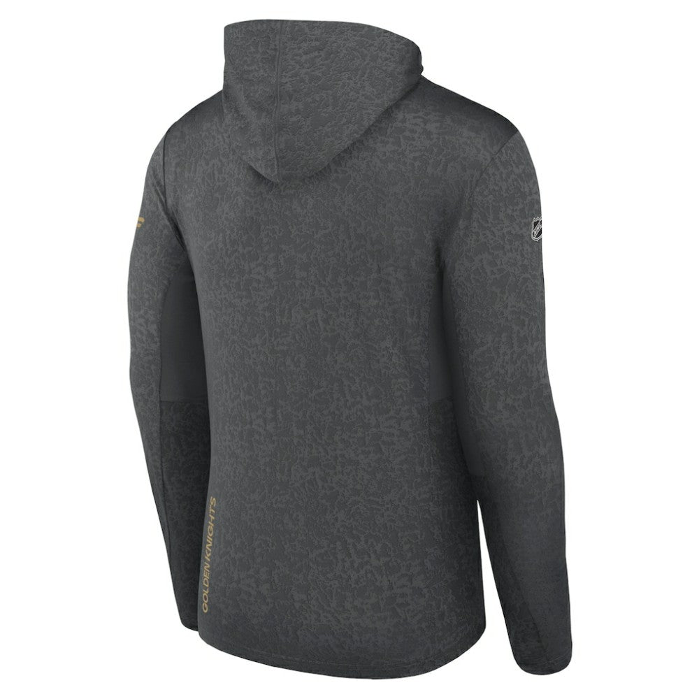 Vegas Golden Knights Fanatics Authentic Pro Lightweight Pullover Hoodie Gray