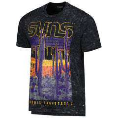 NBA - Phoenix Suns The Wild Collective Unisex Band T-Shirt - Black/Purple