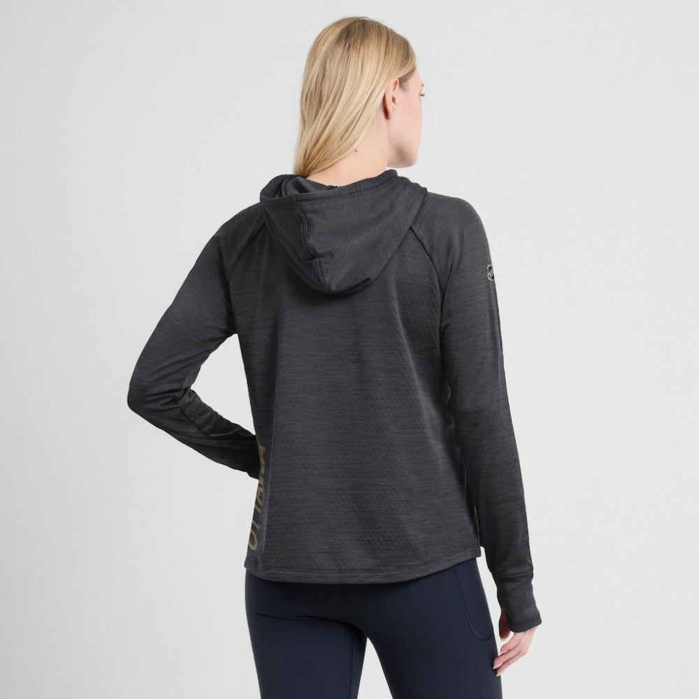 Ottawa Senators - Fanatics Women's Authentic Pro Pullover Hoodie Heather Charcoal