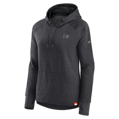 Philadelphia Flyers - Fanatics Women's Authentic Pro Pullover Hoodie Heather Charcoal