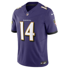 Kyle Hamilton Baltimore Ravens Vapor F.U.S.E. Limited Jersey Purple - Nike