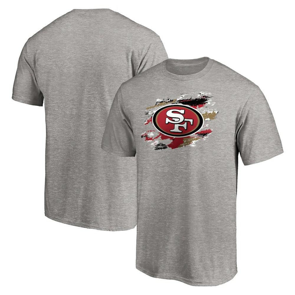 San Francisco 49ers True Color T-Shirt Heather Gray - NFL