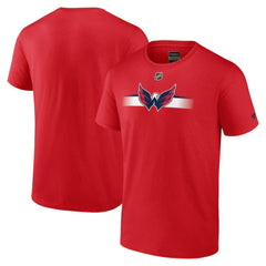 Washington Capitals Fanatics Authentic Pro Secondary T-Shirt Red