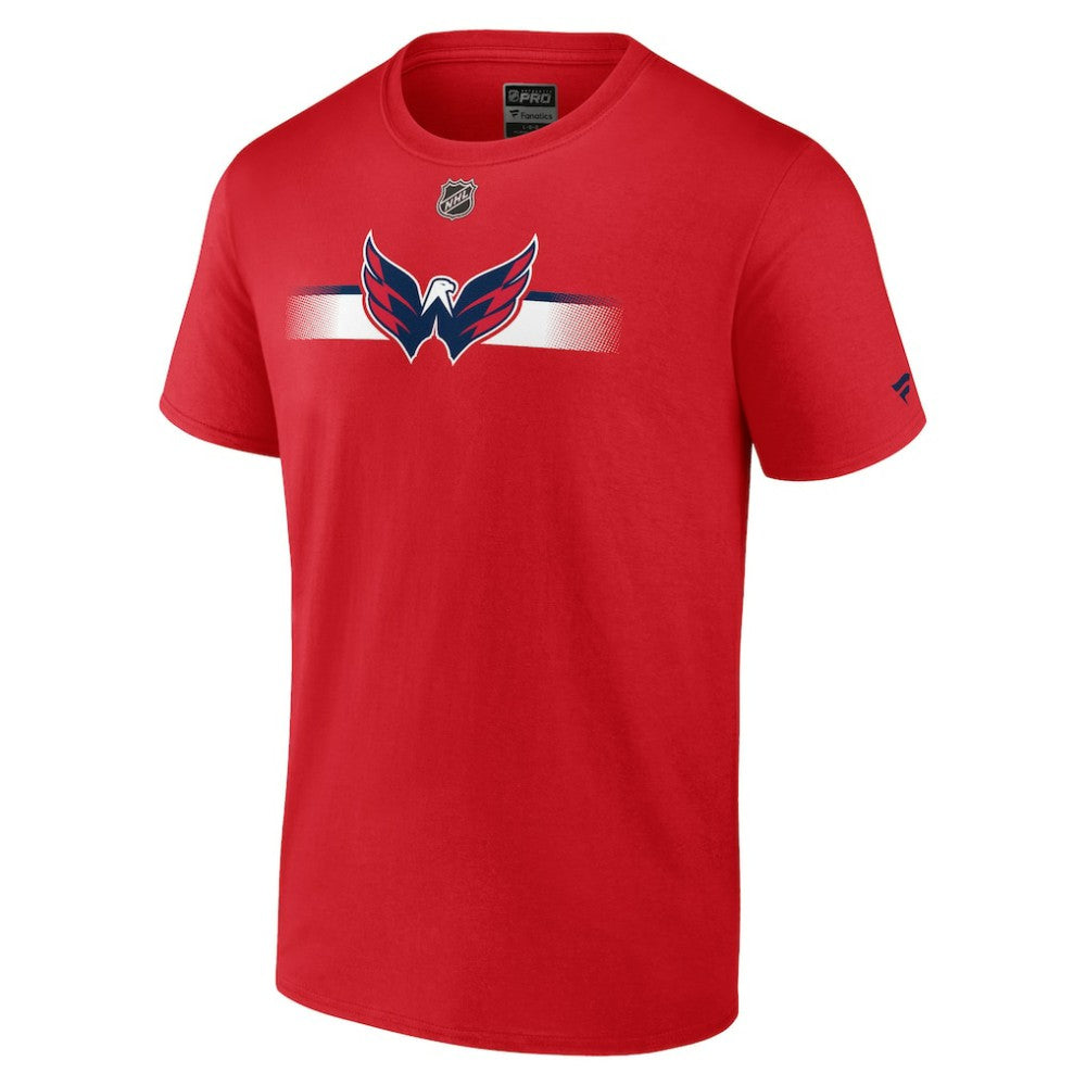 Washington Capitals Fanatics Authentic Pro Secondary T-Shirt Red