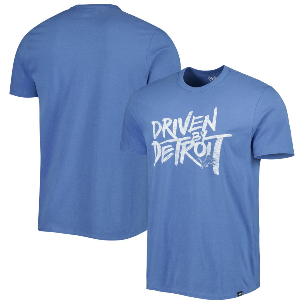 Detroit Lions '47 Driven by Detroit T-Shirt Blue - 47 brand