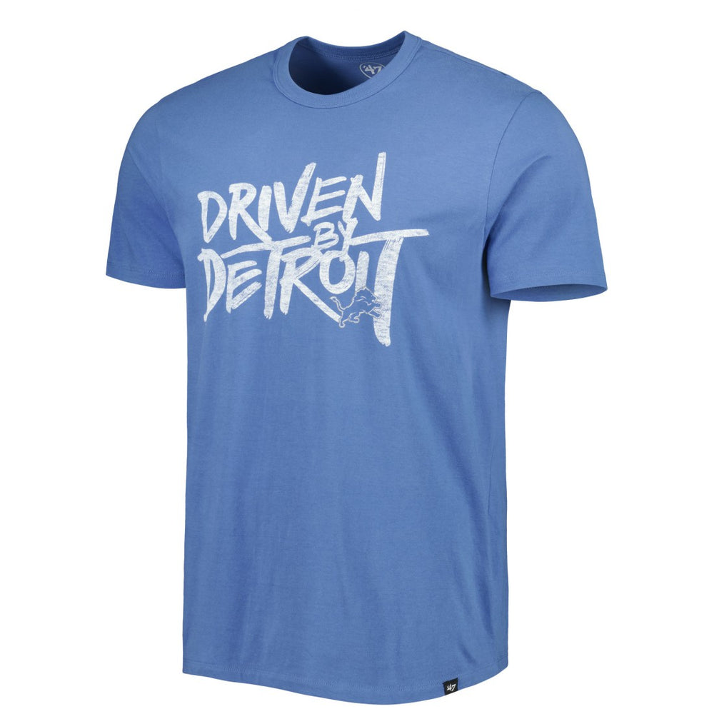 Detroit Lions '47 Driven by Detroit T-Shirt Blue - 47 brand