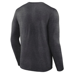 Seattle Kraken Fanatics Authentic Pro Secondary Long Sleeve T-Shirt Heather Charcoal