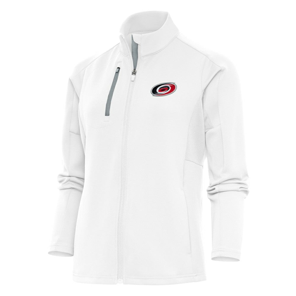 Carolina Hurricanes - Antigua Women's Team Logo Generation Full-Zip Jacket White
