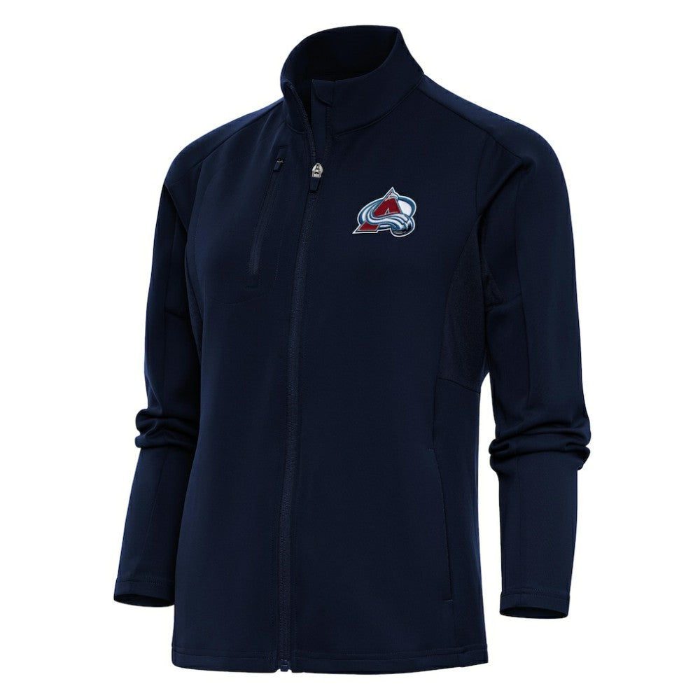 Colorado Avalanche - Antigua Women's Team Logo Generation Full-Zip Jacket Navy