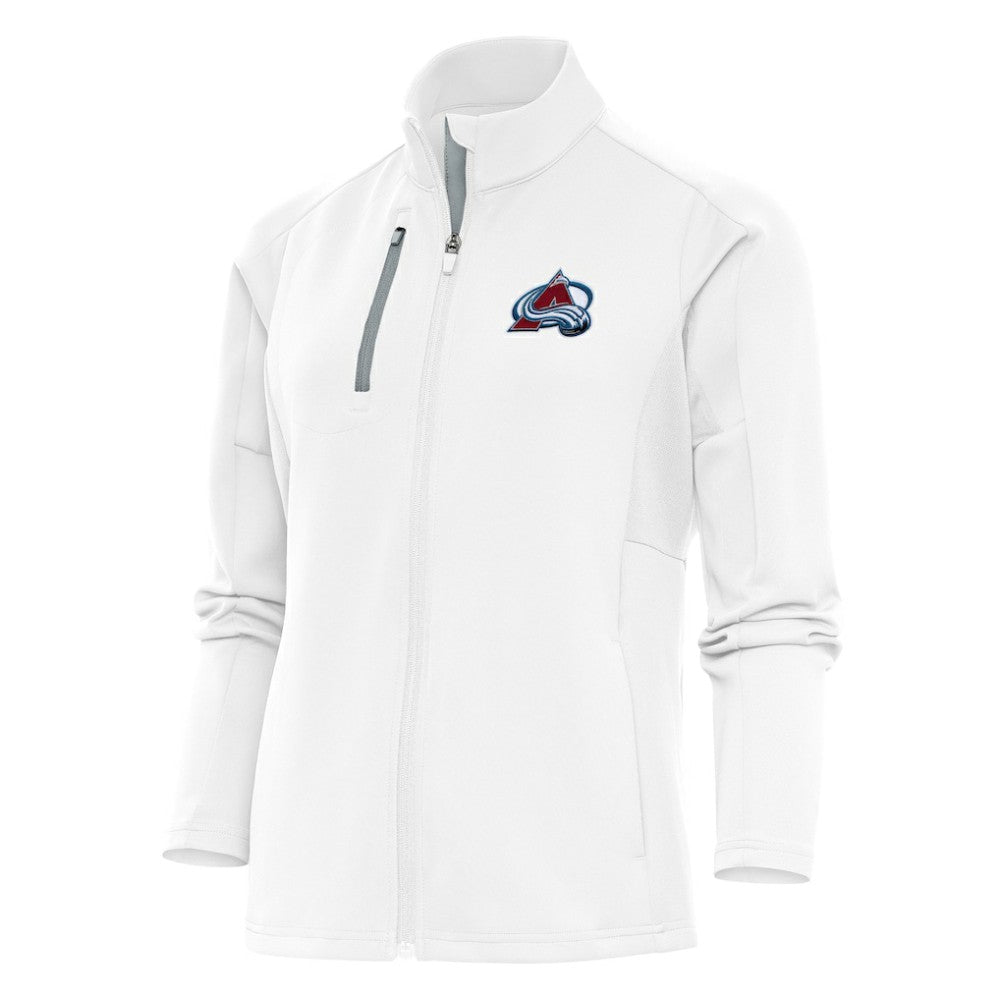Colorado Avalanche - Antigua Women's Team Logo Generation Full-Zip Jacket White