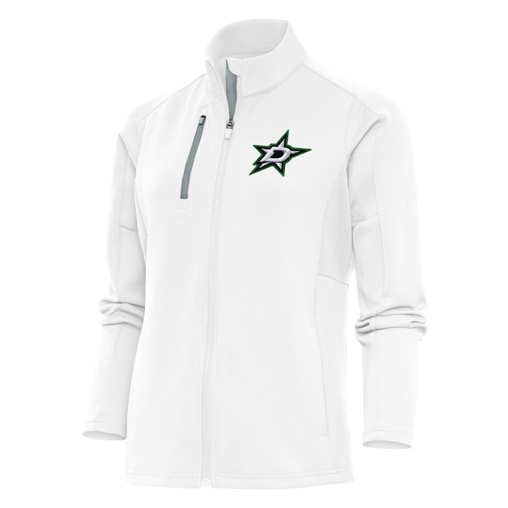 Dallas Stars - Antigua Women's Team Logo Generation Full-Zip Jacket White