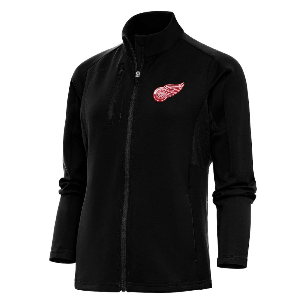 Detroit Red Wings - Antigua Women's Team Logo Generation Full-Zip Jacket Black