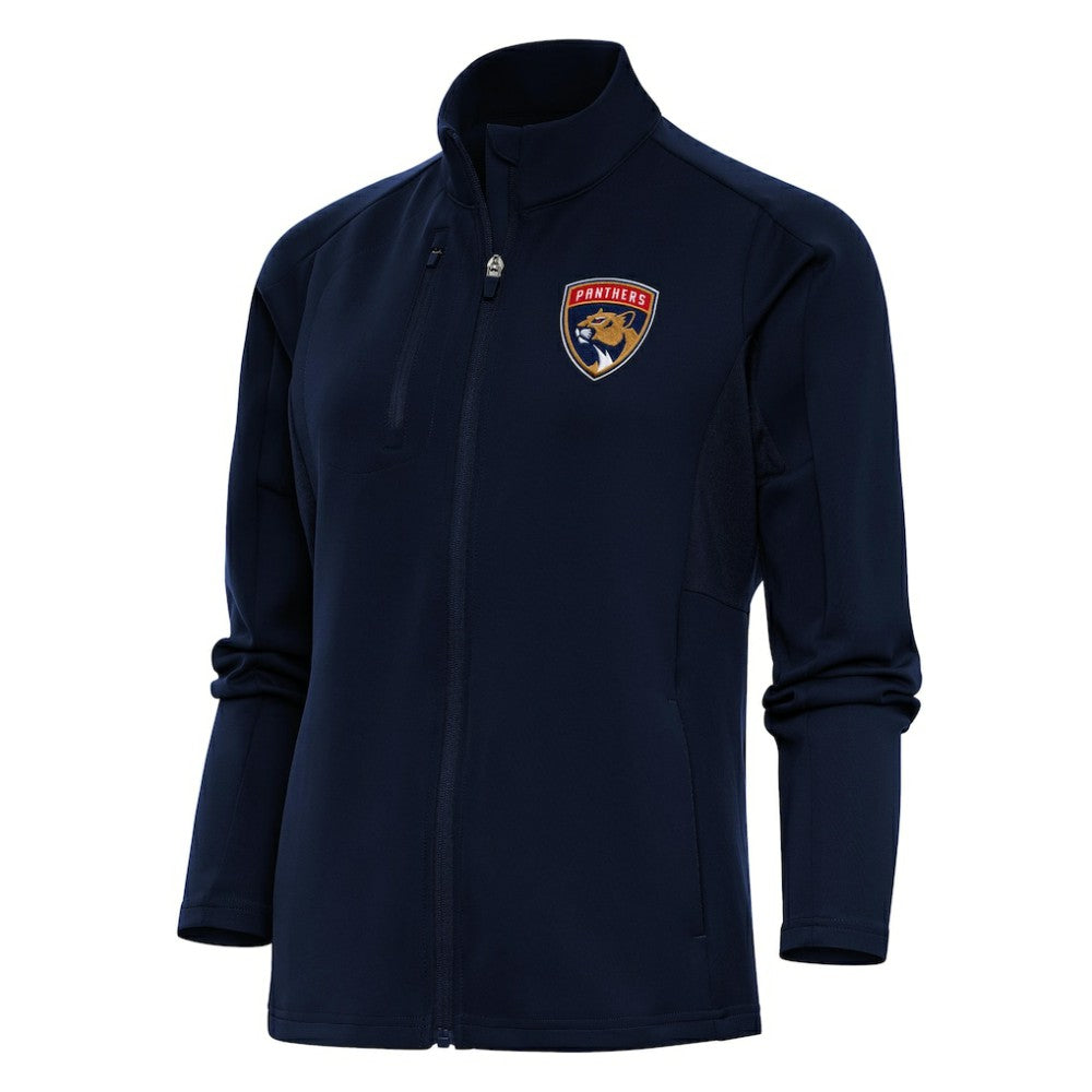 Florida Panthers - Antigua Women's Team Logo Generation Full-Zip Jacket Navy