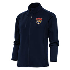 Florida Panthers - Antigua Women's Team Logo Generation Full-Zip Jacket Navy