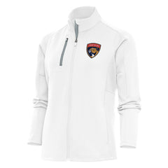 Florida Panthers - Antigua Women's Team Logo Generation Full-Zip Jacket White