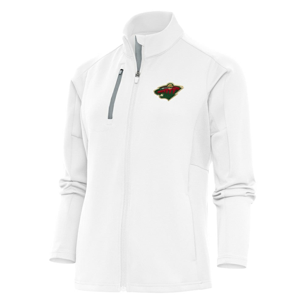 Minnesota Wild - Antigua Women's Team Logo Generation Full-Zip Jacket White