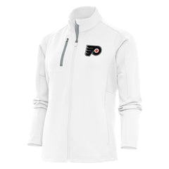 Philadelphia Flyers - Antigua Women's Team Logo Generation Full-Zip Jacket White