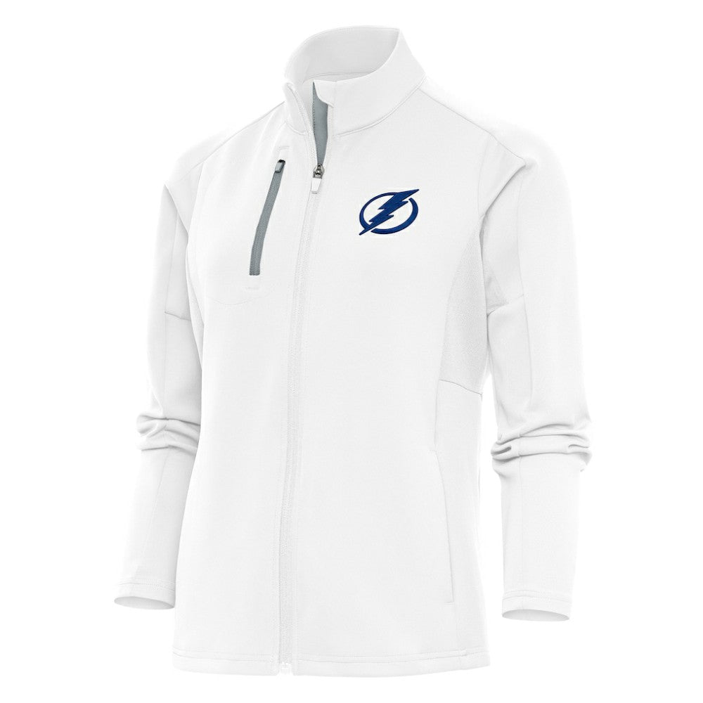 Tampa Bay Lightning - Antigua Women's Team Logo Generation Full-Zip Jacket White