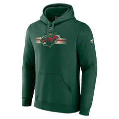 Minnesota Wild - Fanatics Authentic Pro Secondary Pullover Hoodie Green