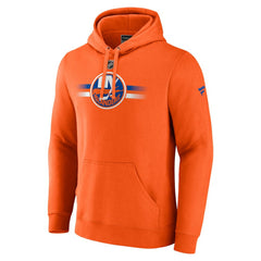New York Islanders - Fanatics Authentic Pro Secondary Pullover Hoodie Orange