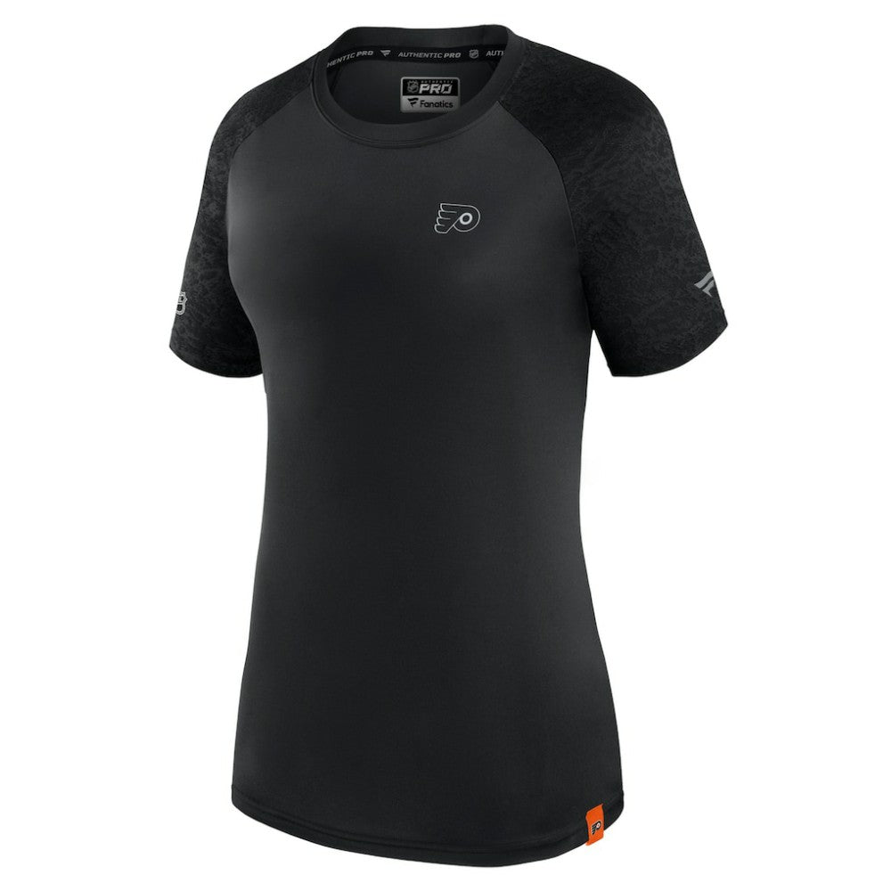 Philadelphia Flyers - Fanatics Women's Authentic Pro Tech T-Shirt Black
