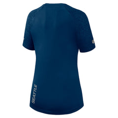 Seattle Kraken Fanatics Women's Authentic Pro Tech T-Shirt Deep Sea Blue