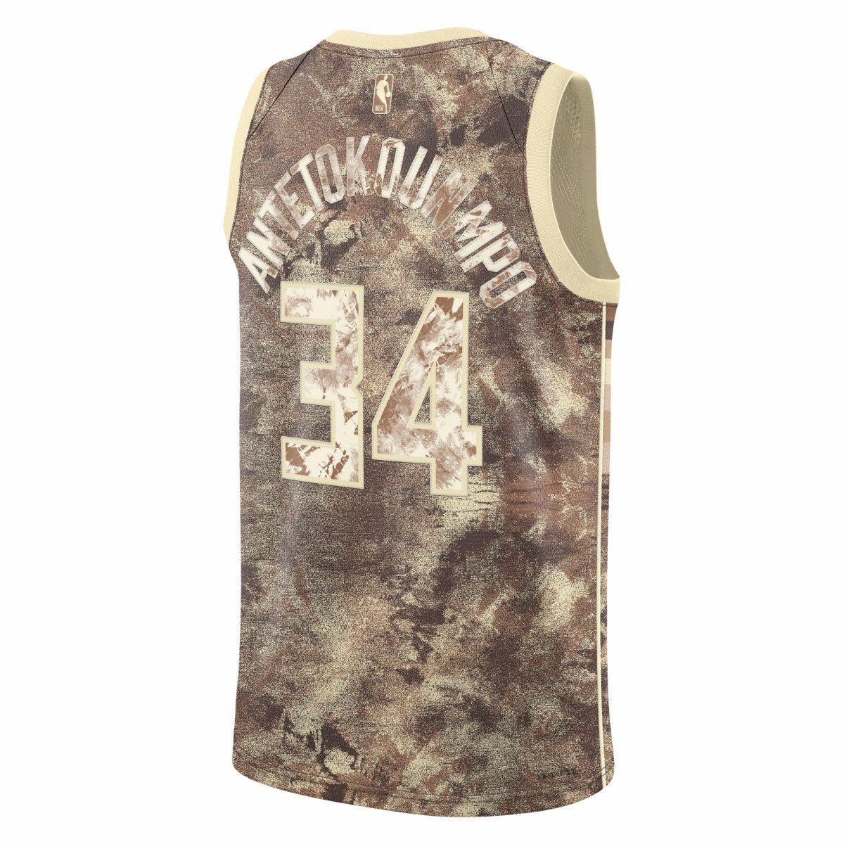 Nike - Giannis Antetokounmpo Milwaukee Bucks Unisex Select Series Swingman Jersey - Brown