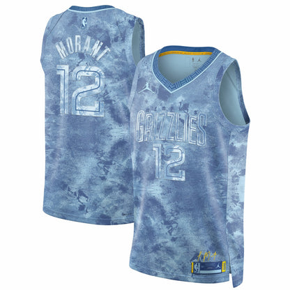 Ja Morant Memphis Grizzlies Jordan Brand Select Series Swingman Jersey - Light Blue for sale | NBA Jerseys