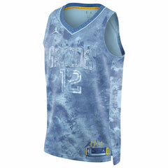 NBA - Ja Morant Memphis Grizzlies Jordan Brand Select Series Swingman Jersey - Light Blue