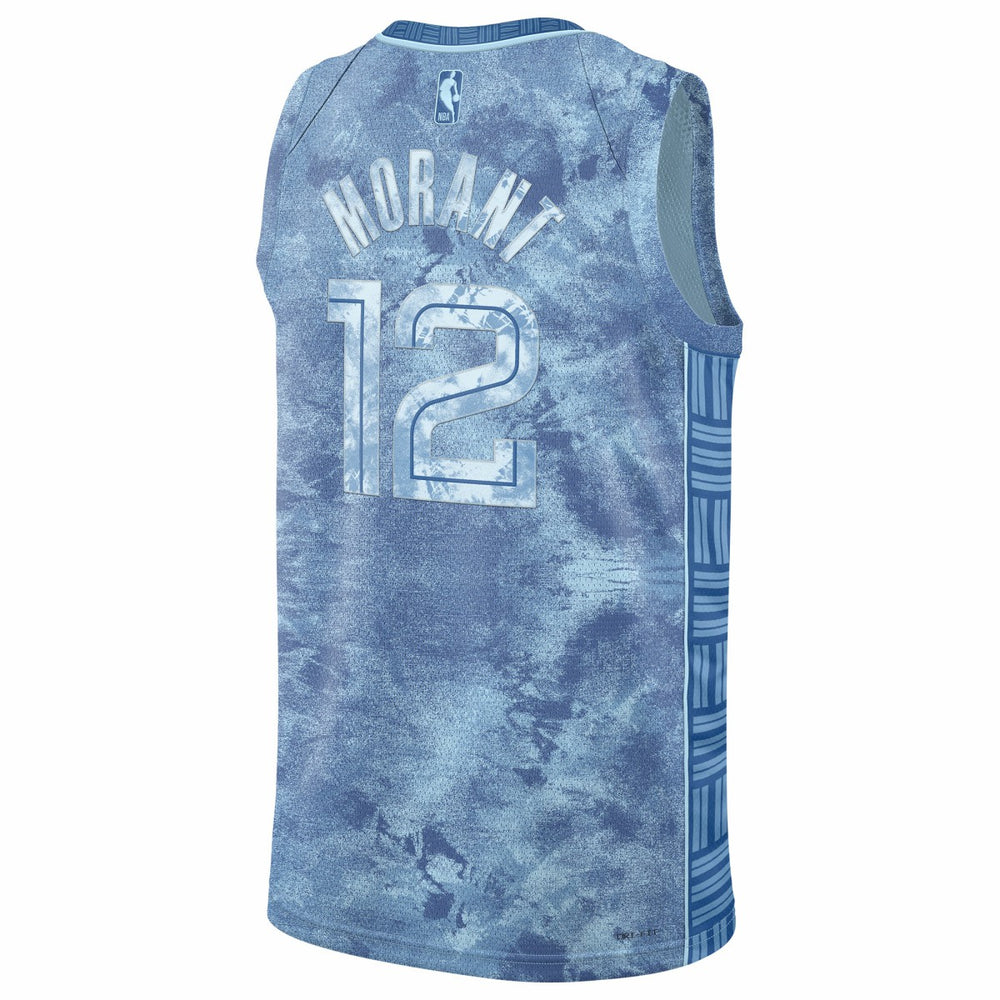 NBA - Ja Morant Memphis Grizzlies Jordan Brand Select Series Swingman Jersey - Light Blue