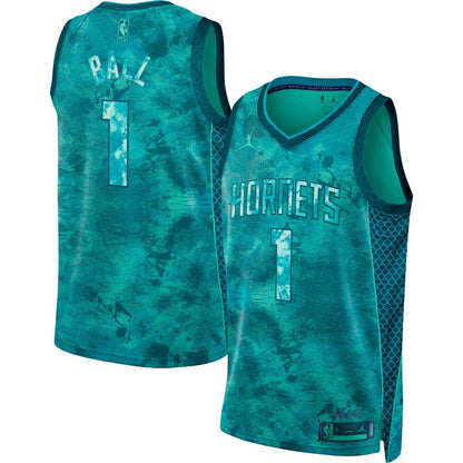 LaMelo Ball Charlotte Hornets Jordan Brand Unisex Select Series Swingman Jersey - Teal outlet | NBA Jerseys