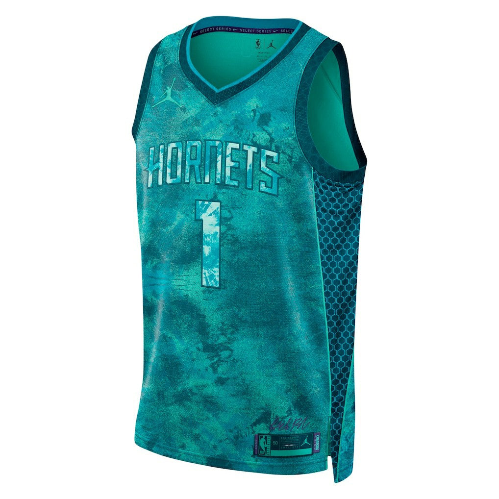 LaMelo Ball Charlotte Hornets Jordan Brand Unisex Select Series Swingman Jersey - Teal outlet | NBA Jerseys