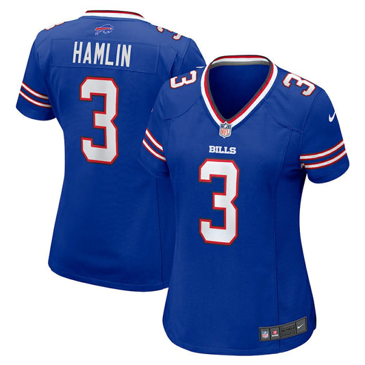 Damar Hamlin Buffalo Bills Women's Game Jersey - Royal | NFL Jerseys