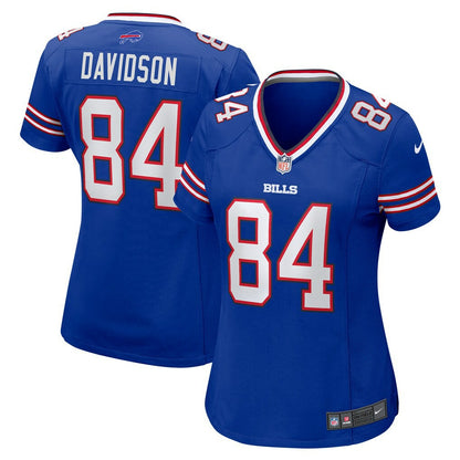 Zach Davidson Buffalo Bills Women's Game Player Jersey - Royal | NFL Jerseys