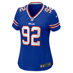 DaQuan Jones Buffalo Bills Women's Game Player Jersey Royal - Nike