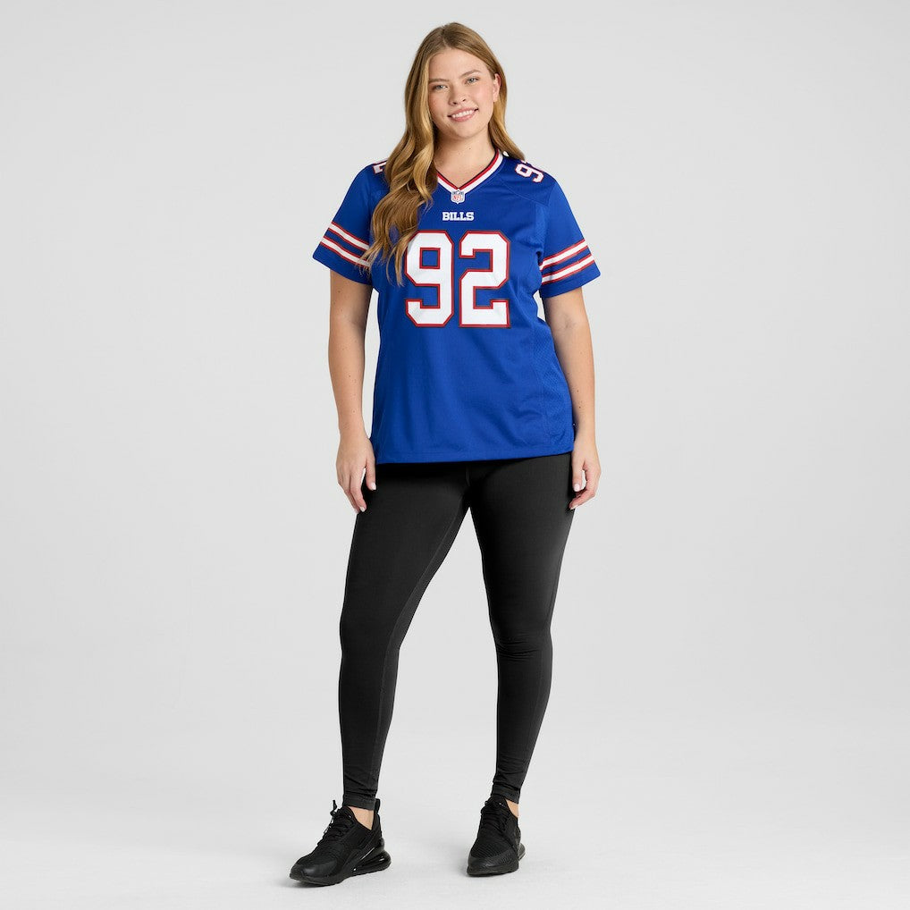 DaQuan Jones Buffalo Bills Women's Game Player Jersey Royal - Nike