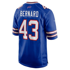 Terrel Bernard Buffalo Bills Game Player Jersey Royal - Nike