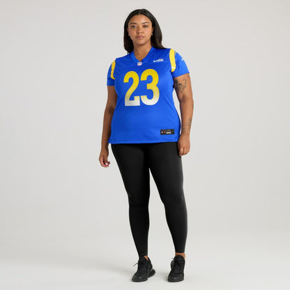 Kyren Williams Los Angeles Rams Women's Game Player Jersey - Royal | NFL Jerseys