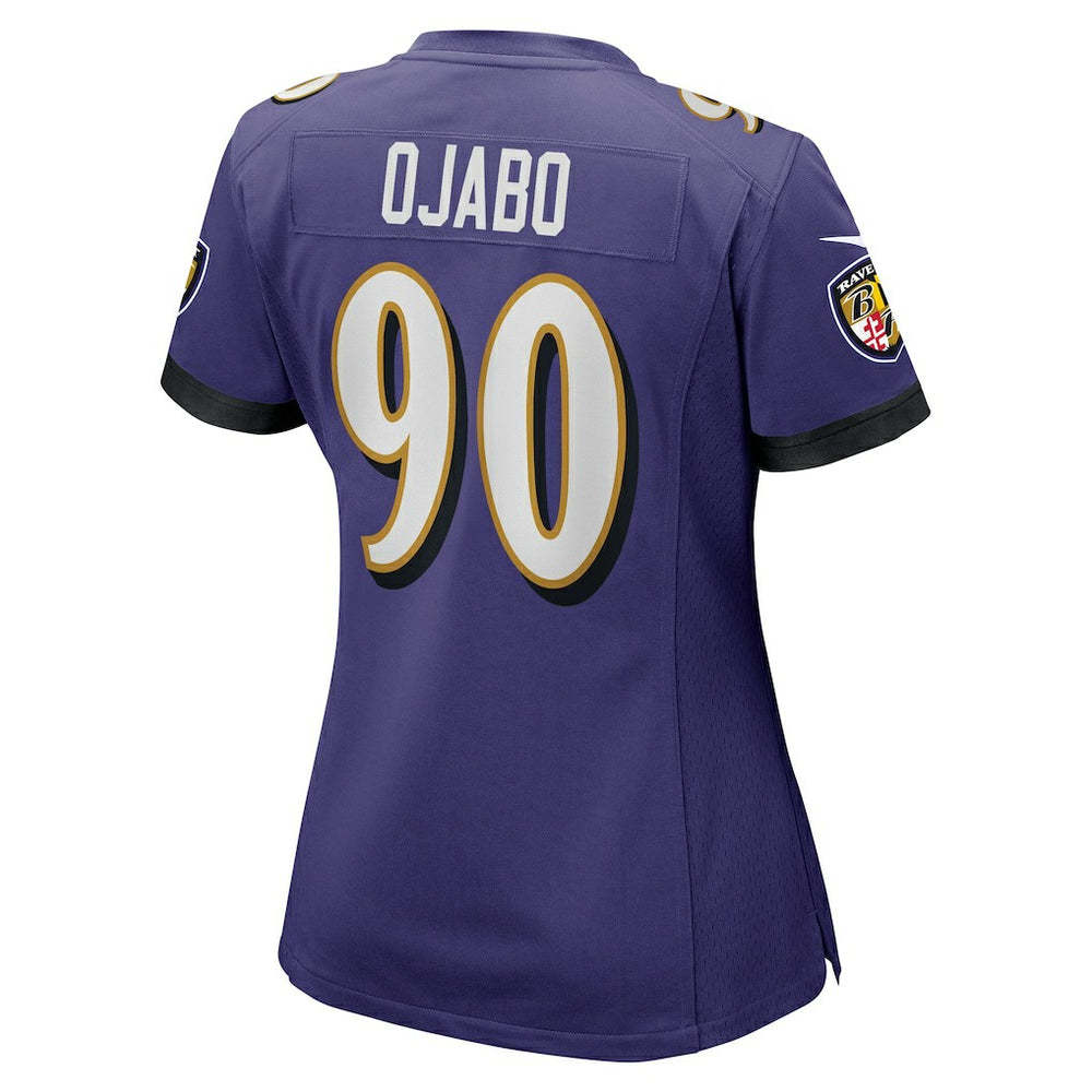 David Ojabo Baltimore Ravens Women's Game Player Jersey Purple - Nike