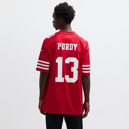 Brock Purdy San Francisco 49ers Game Player Jersey - Scarlet | NFL Jerseys