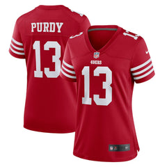 Brock Purdy San Francisco 49ers Women's Player Jersey Scarlet - Nike