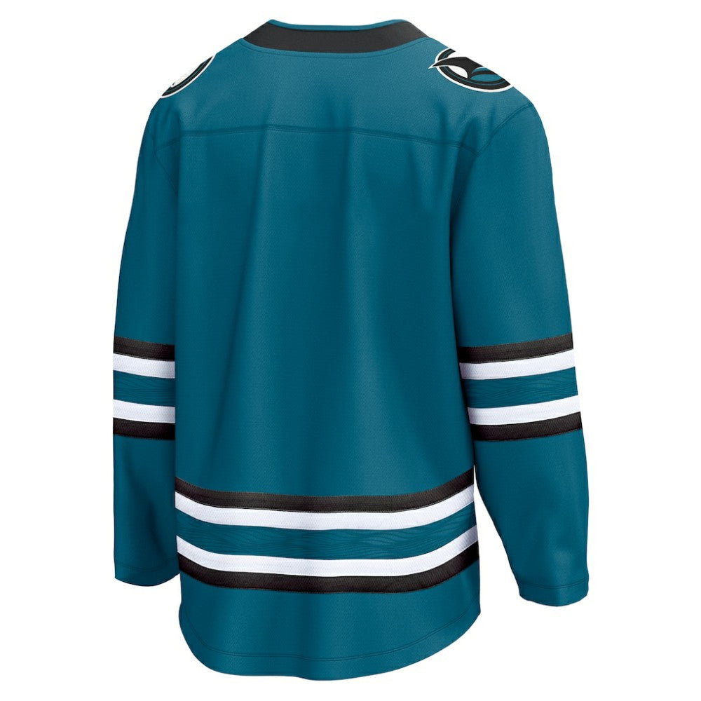 San Jose Sharks - Fanatics Home Breakaway Jersey Teal