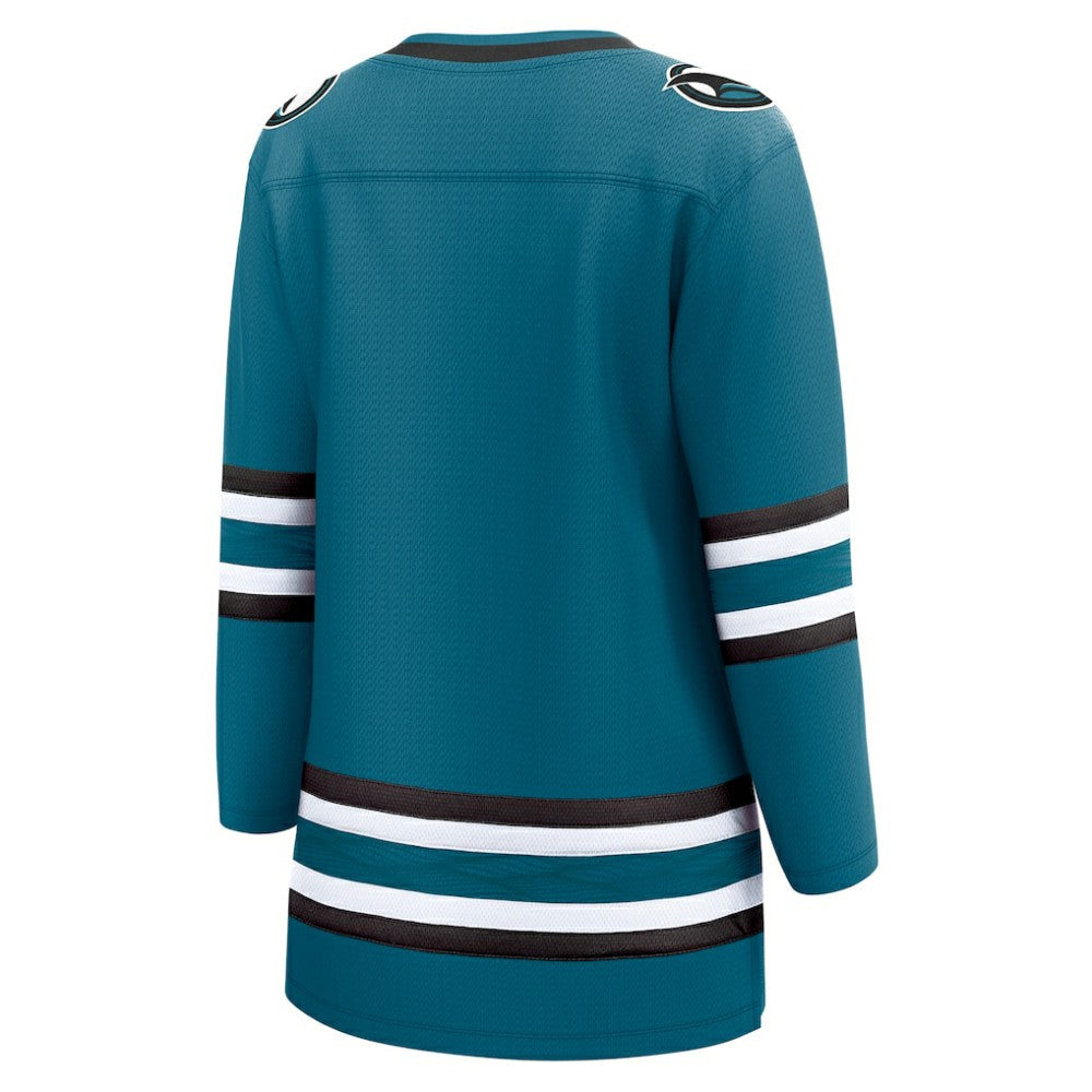 San Jose Sharks - Fanatics Women's Home Breakaway Jersey Teal