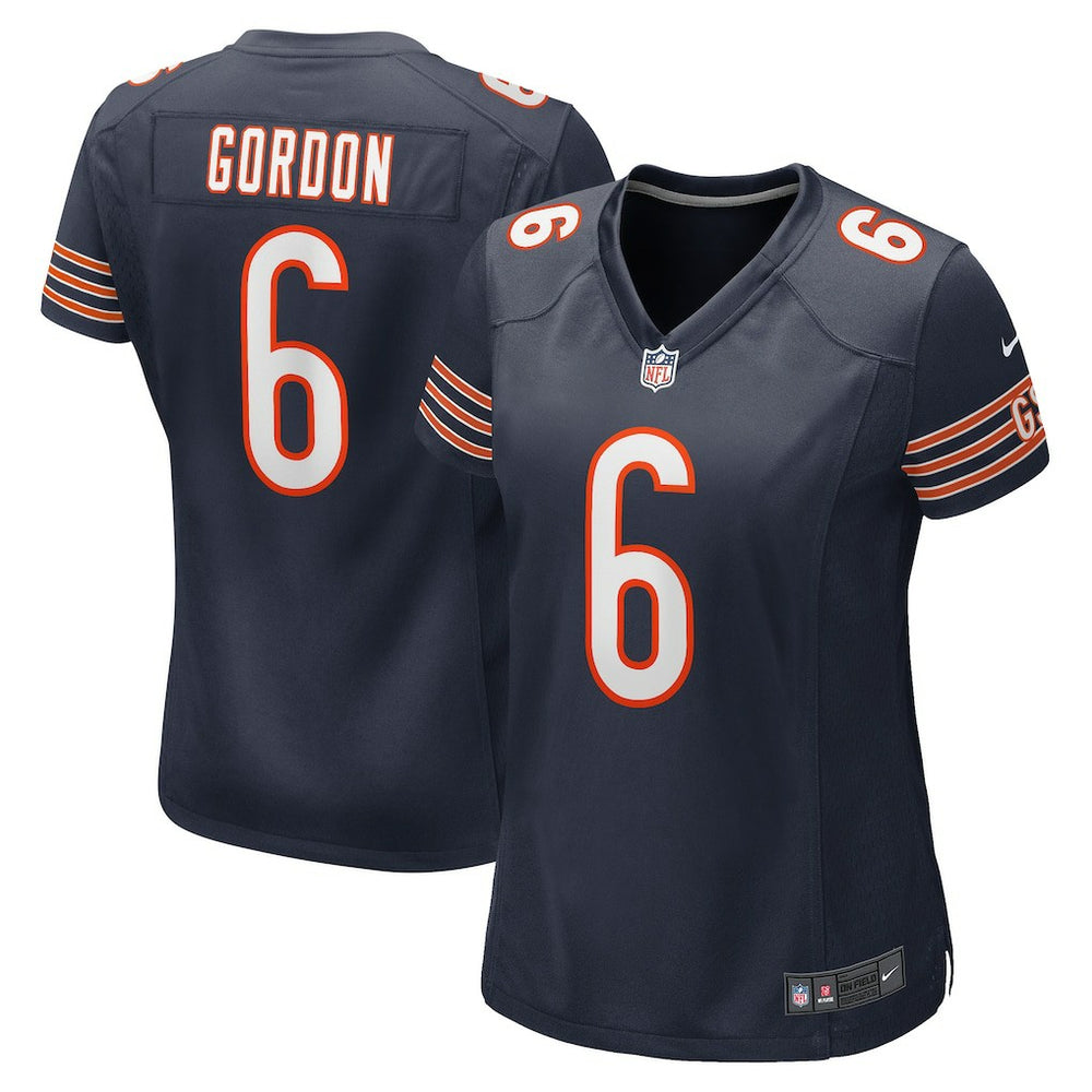 Kyler Gordon Chicago Bears Women's Game Player Jersey Navy - Nike