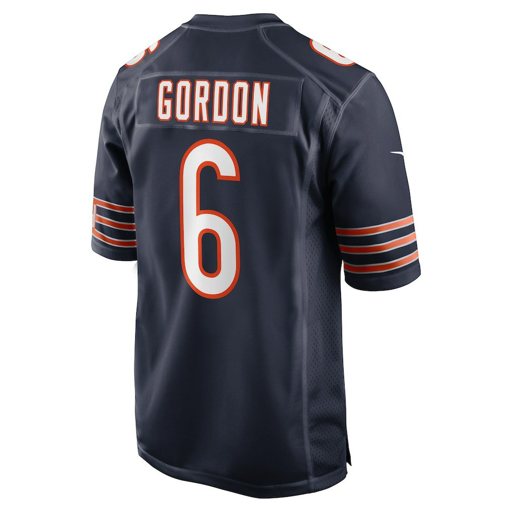 Kyler Gordon Chicago Bears Game Player Jersey - Navy | NFL Jerseys