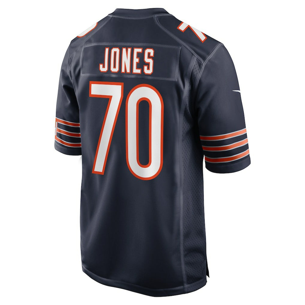 Braxton Jones Chicago Bears Game Player Jersey Navy - Nike